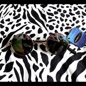 ⚡️ SolarX Metal Wire Sunglasses w/ Rainbow Lenses